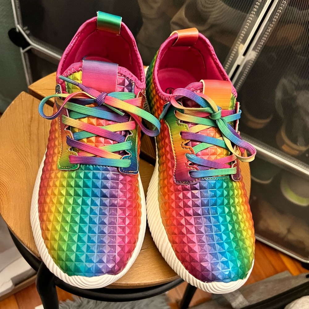 Roxy Rose Light Weight Rainbow sneakers